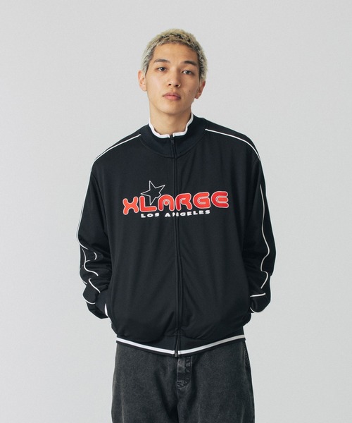 「XLARGE」 ジャージブルゾン X-LARGE ブラウン メンズ_7