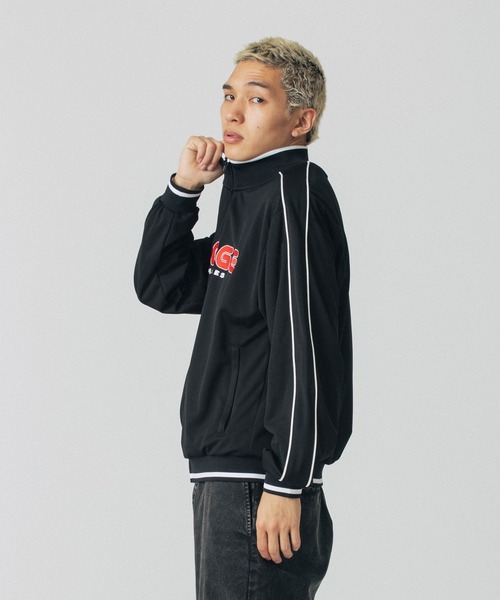 「XLARGE」 ジャージブルゾン X-LARGE ブラウン メンズ_8