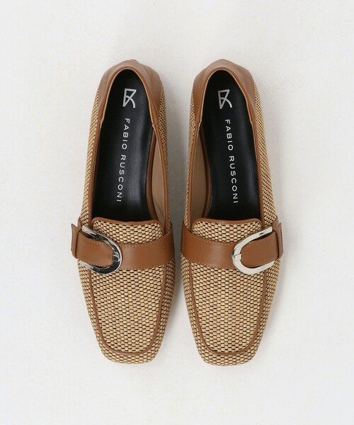 ローファー ミュール 「FABIO RUSCONI」 SQE LOAFER レディースの画像