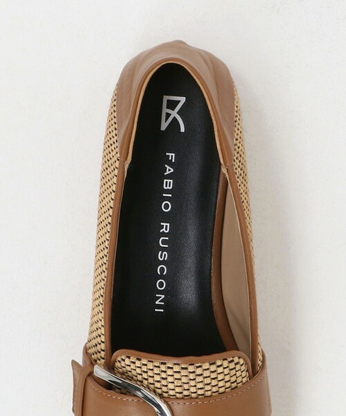 ローファー ミュール 「FABIO RUSCONI」 SQE LOAFER レディースの画像