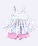 水着 ジョジセパレートミズギ キッズ 子供 女の子の詳細画像1