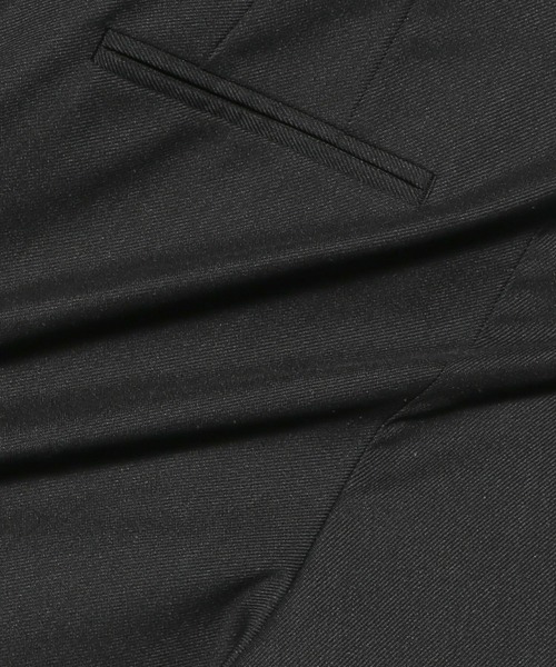 ワイドパンツ パンツ ESTNATION / ウエストボタン セミワイドパンツ レディースの画像