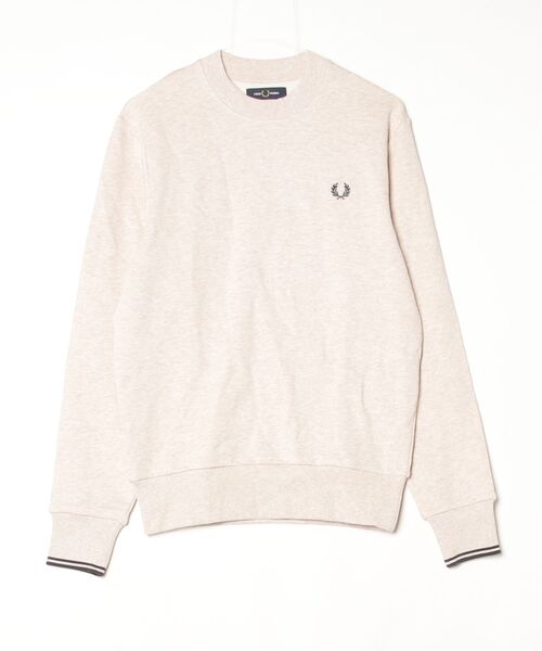 FRED PERRY（フレッドペリー） スウェットカットソー S グレイッシュ 