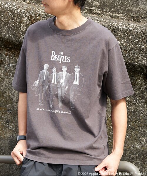 The Beatles tシャツ ザ ビートルズ レコードプリントTシャツ メンズ