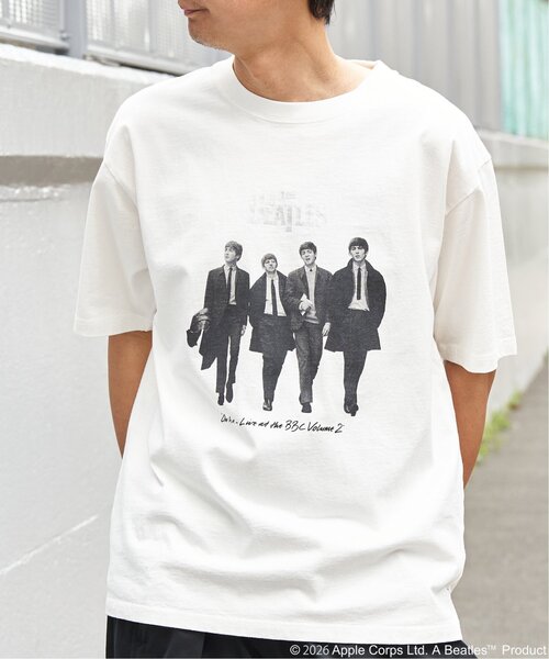 The Beatles tシャツ ザ ビートルズ レコードプリントTシャツ メンズ