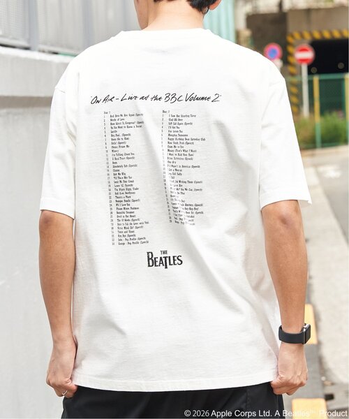 The Beatles tシャツ ザ ビートルズ レコードプリントTシャツ メンズ