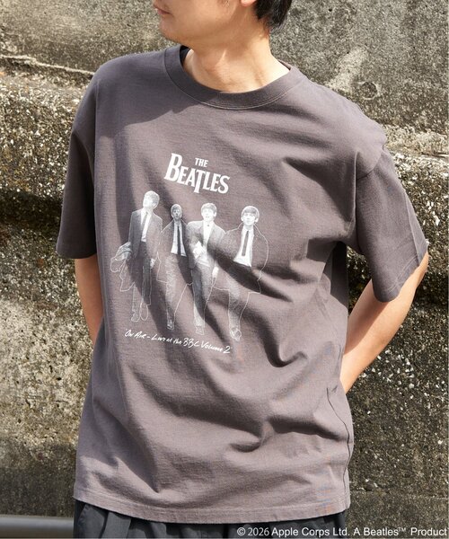 The Beatles tシャツ ザ ビートルズ レコードプリントTシャツ メンズ