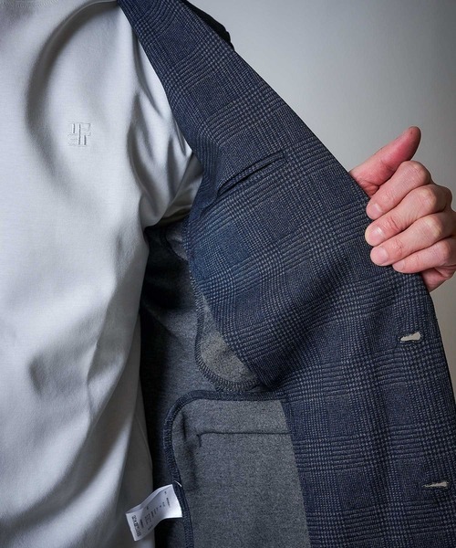 「TETE HOMME」 スーツ X-LARGE チャコールグレー メンズ_4