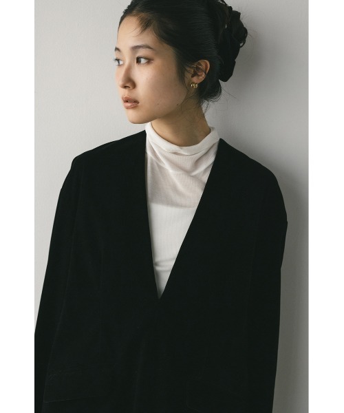 「STYLEMIXER」 長袖ワンピース MEDIUM ブラック レディースの画像
