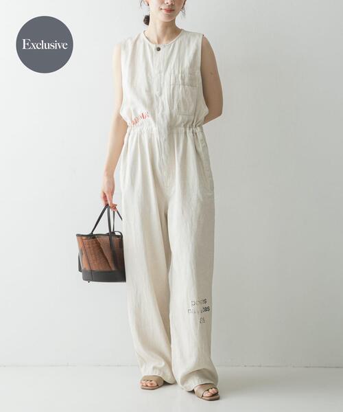 ワイドパンツ パンツ 「別注」PAY-DAY×URBAN RESEARCH　オールインワン レディースの画像