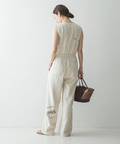 ワイドパンツ パンツ 「別注」PAY-DAY×URBAN RESEARCH　オールインワン レディースの画像