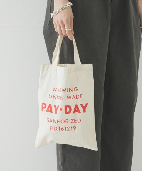 ワイドパンツ パンツ 「別注」PAY-DAY×URBAN RESEARCH　オールインワン レディースの画像
