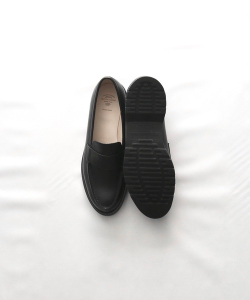 ローファー 「foot the coacher/フットザコーチャー」FT LOAFER(BLK SOLE) メンズの画像