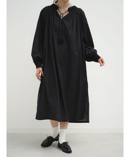⭐️黒ワンピース2302 FIKA.（フィーカ） ワンピース Cotton crochet lace onepiece