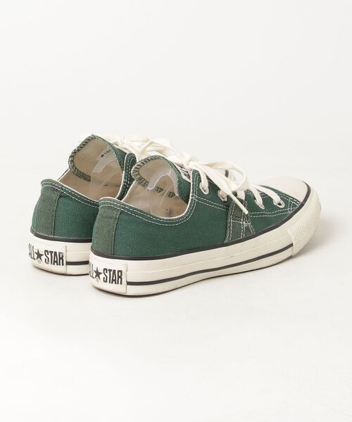「CONVERSE」 ローカットスニーカー 23cm グリーン レディース_画像2