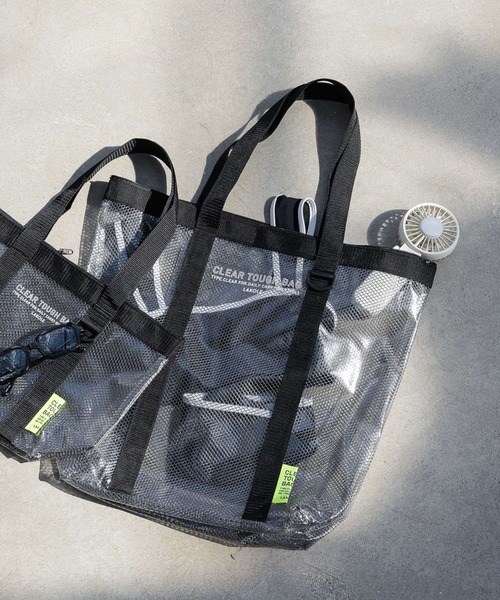 新品未使用　FORME CHECK PVC BAG LARGE トートバッグ L LAKOLE（ラコレ） トートバッグ 大きめ PVCトートバッグ(L) / PVC