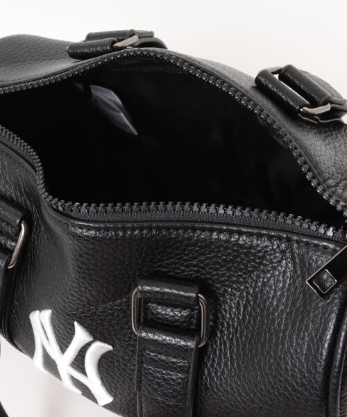 MLB ボストンバッグ シボ生地ミニボストン1「ヤンキース/ドジャース