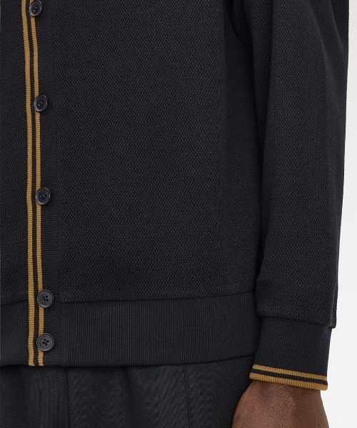 FRED PERRY（フレッドペリー） カーディガン Tipped Pique Cardigan