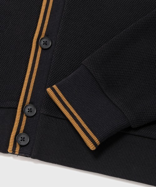 FRED PERRY（フレッドペリー） カーディガン Tipped Pique Cardigan