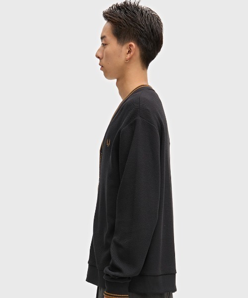 FRED PERRY（フレッドペリー） カーディガン Tipped Pique Cardigan