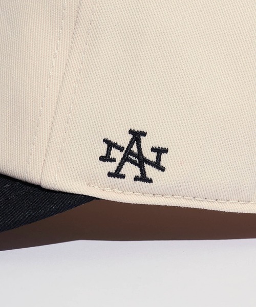 「AMERICAN NEEDLE」 キャップ ONE SIZE ホワイト×ブルー メンズ_画像3