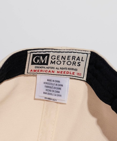 「AMERICAN NEEDLE」 キャップ ONE SIZE ホワイト×ブルー メンズ_画像5