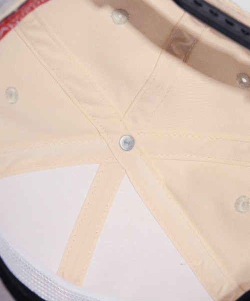 「AMERICAN NEEDLE」 キャップ ONE SIZE ホワイト×ブルー メンズ_画像7