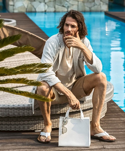 「1PIU1UGUALE3 RELAX 」 ハンドバッグ ONE SIZE ブラック メンズ_画像9