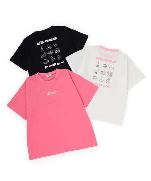 PINK-latte（ピンクラテ） tシャツ 「東京限定」「綿100%」ピンクラテ