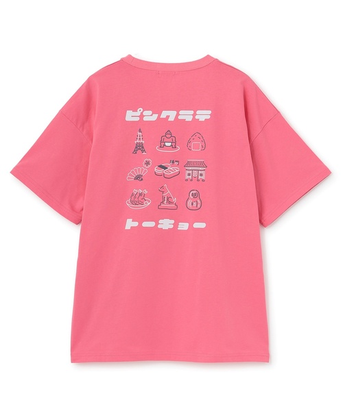 PINK-latte（ピンクラテ） tシャツ 「東京限定」「綿100%」ピンクラテ