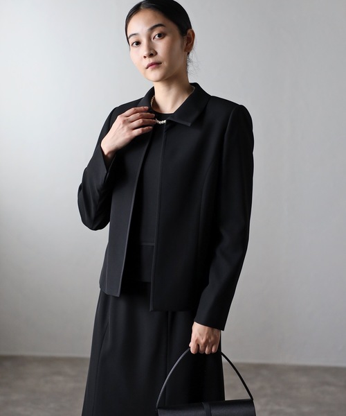 ＆HALF スカートスーツ X-LARGE ブラック レディース : ZOZOTOWN Yahoo
