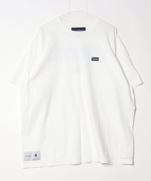 DESCENDANT Tシャツ ホワイト サイズ4 DESCENDANT ワンポイント半袖Tシャツ 4 ホワイト メンズ : ZOZOTOWN