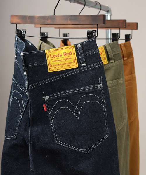 M*流様 Levi's RED ストレートデニム インディゴ Levi's RED 「Levi's RED」 デニムパンツ 30inch インディゴブルー