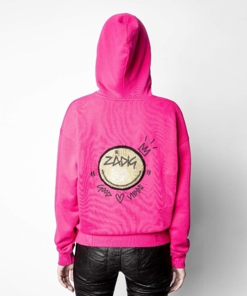 パーカー GEORGY SMILEY CANNETILLE HOODIE 