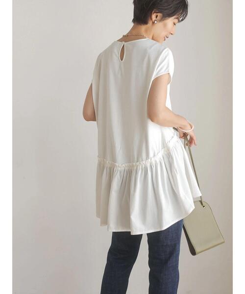 tシャツ Tシャツ ティアードノースリーブカットプルオーバー|ZOZOTOWN |21