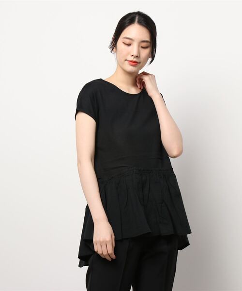 tシャツ Tシャツ ティアードノースリーブカットプルオーバー|ZOZOTOWN |05