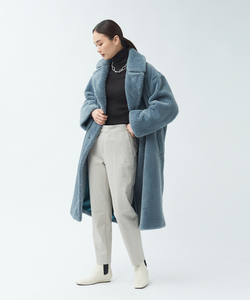 qualite（カリテ） パンツ 「定番」ストレッチシガレットパンツ