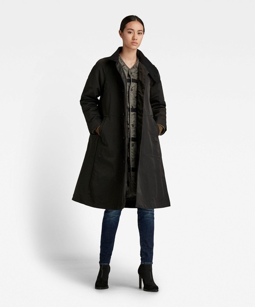 G-STAR RAW コート トレンチコート STAND UP COLLAR 2 IN 1 TRENCH