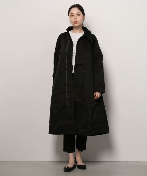 【匿名配送】G-STAR RAW　トレンチコート　ジップアップ　ブラック G-STAR RAW コート トレンチコート STAND UP COLLAR 2 IN 1 TRENCH