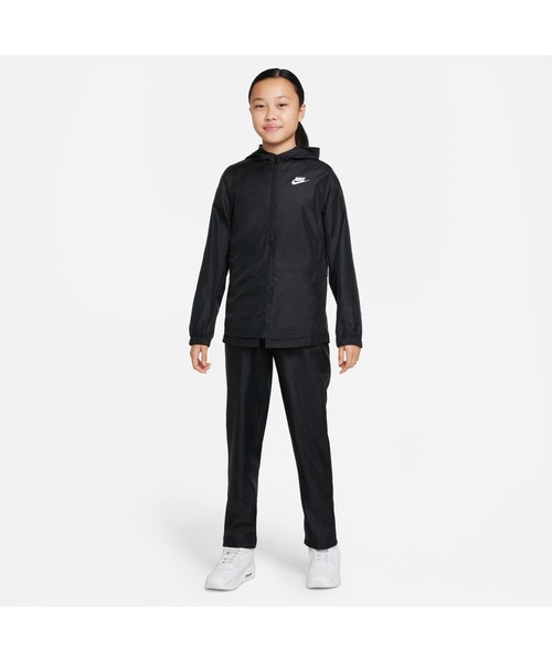 YTH ガールズ NSW TRND ウーブン ジャケット NIKE（ナイキ）の「ナイキ NIKE ナイキ YTH ガールズ NSW エア