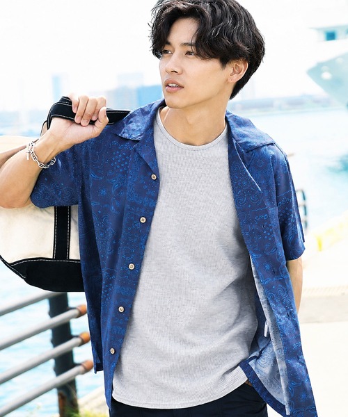 JIGGYS SHOP（ジギーズショップ） tシャツ ワッフルサーマル クルー