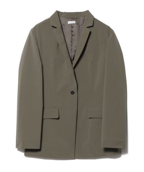 48 割引36 レディース Sサイズ相当 38 レディース Mサイズ相当 ブラック チャコールグレーお手軽価格で贈りやすい ジャケット テーラード ジャケット Column 2wayストレッチジャケット ジャケット レディースファッション ファッション36 レディース Sサイズ