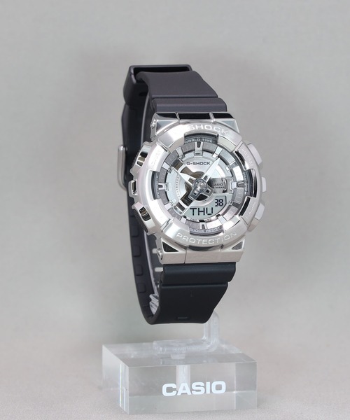 G-SHOCK 腕時計 110シリーズ / メタルベゼル GM-S110-1AJF レディース