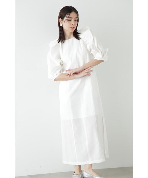 JILL STUART ワンピース プリーツラッフルドレス レディース 