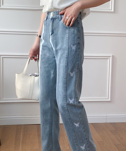 DIAVEL ジーンズ デニム デニムパンツ 「SALE開催」バタフライデニム