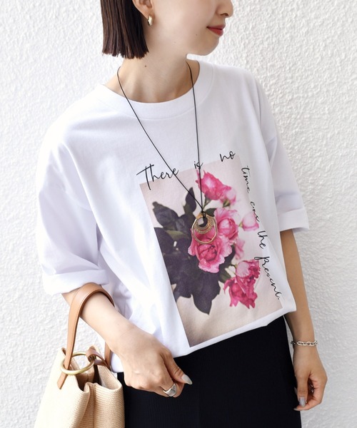 SHIPS.me tシャツ 「ZOZO限定」SHIPS.me: プリントフォトTシャツ