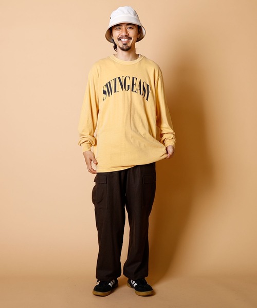 COMMON EDUCATION tシャツ - L/S TEE“SWING EASY” メンズ