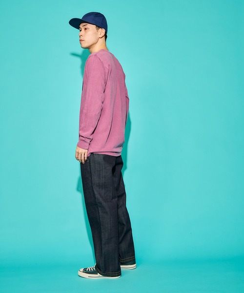 COMMON Tシャツ Lサイズ COMMON EDUCATION tシャツ - L/S TEE“SWING EASY” メンズ