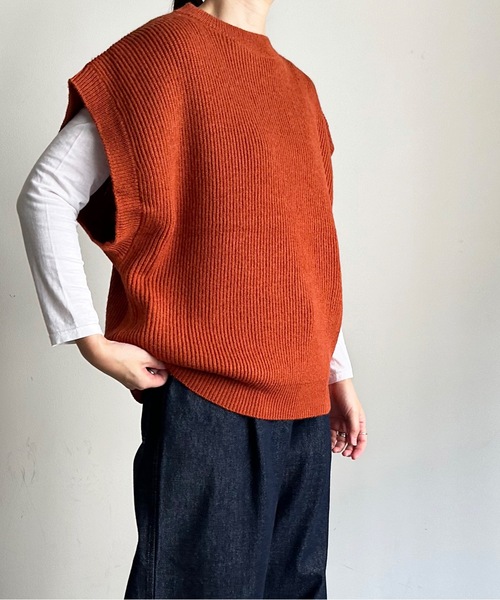 vent blanc（ヴァンブラン） ベスト ジレ ヴァンブラン7G畔 ベスト