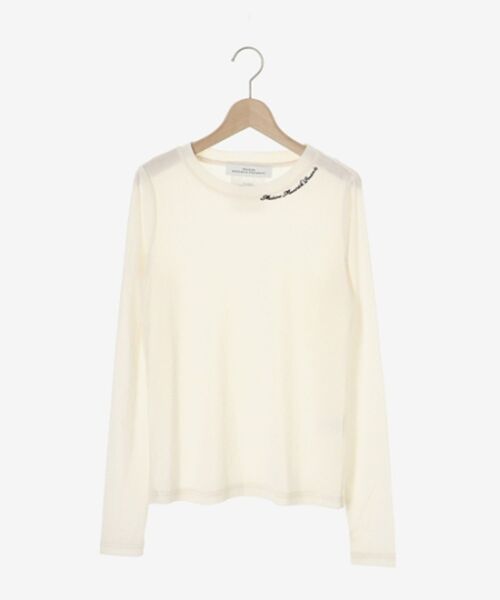 tシャツ Tシャツ MAISON MAVERICK ベロアロングT
